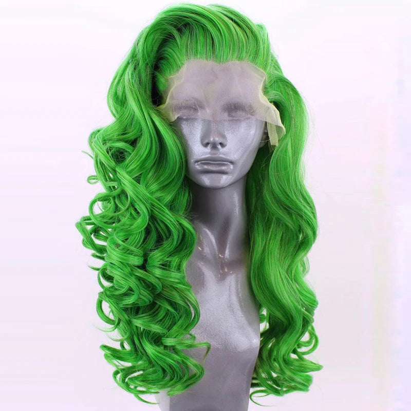 Charisma Long Deep Wave Hair Synthetic Lace Front Wig For Women