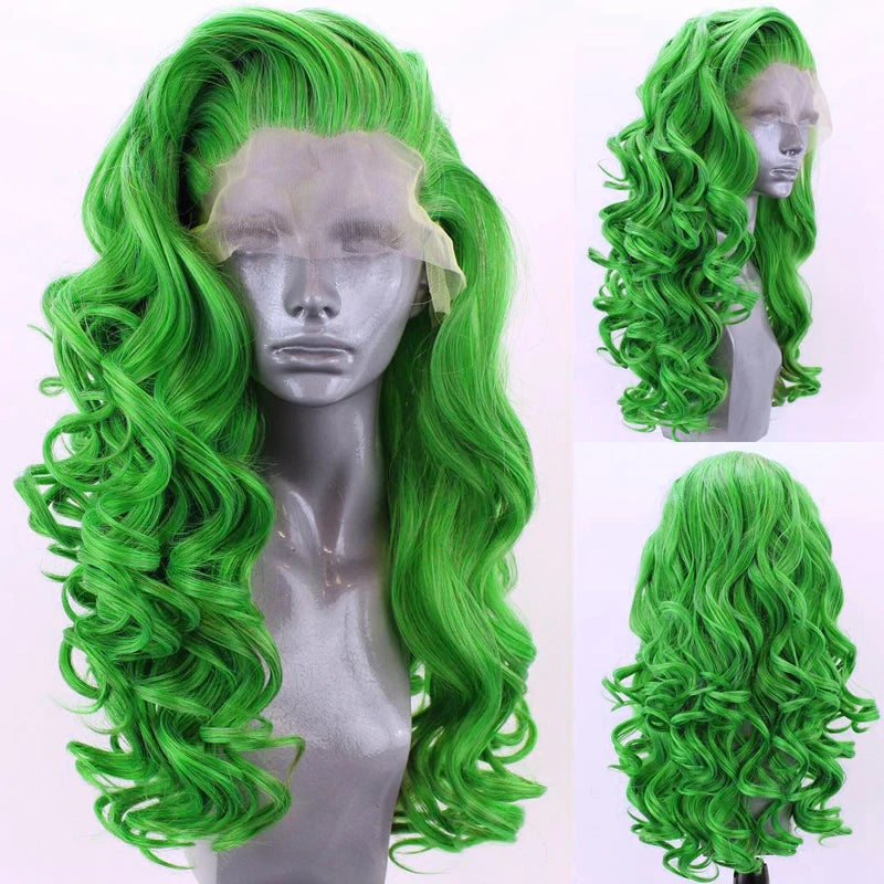 Charisma Long Deep Wave Hair Synthetic Lace Front Wig For Women