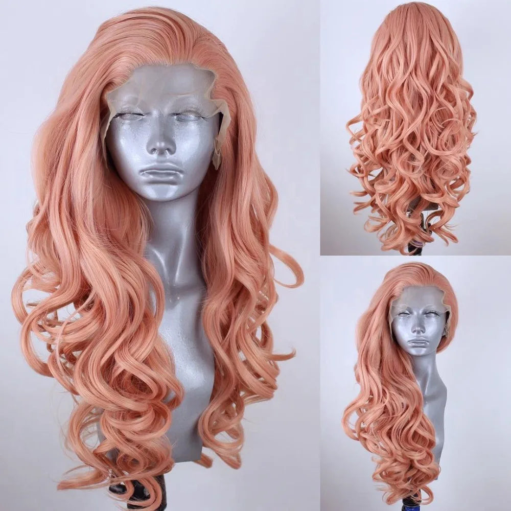 Charisma Long Deep Wave Hair Synthetic Lace Front Wig For Women