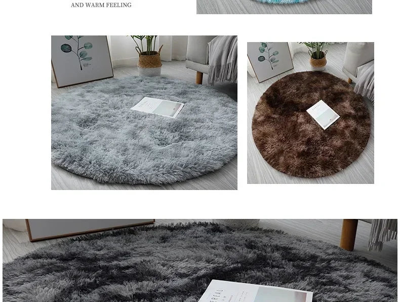 Fluffy White Carpets For Living Room Home Decor Bedroom Kid Room Decoration