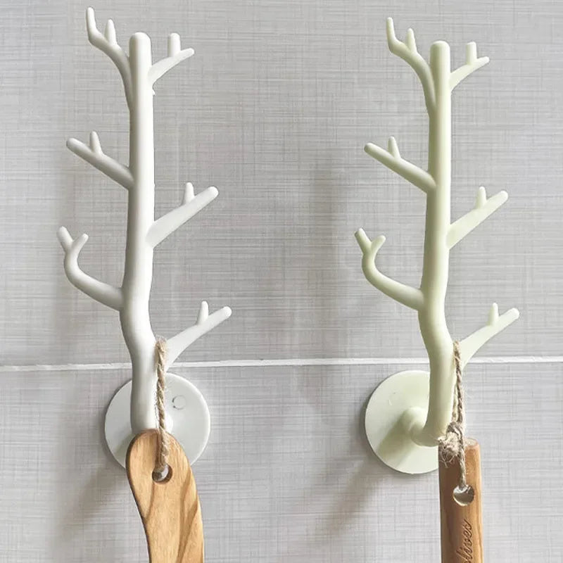 Tree Branch Hook Wall Decor Key Holder Organizer Storage