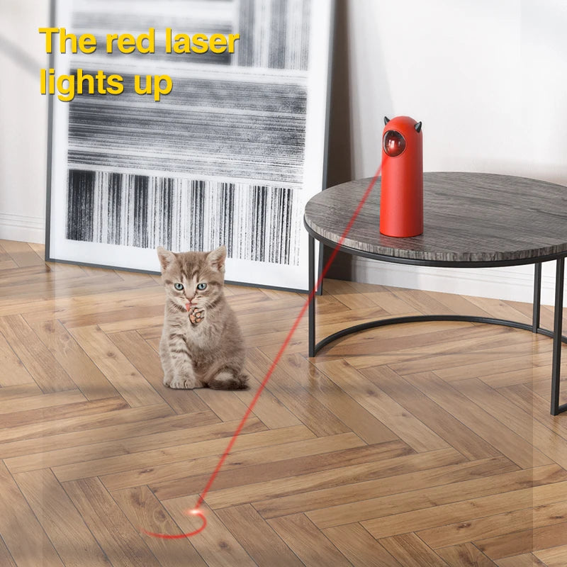 Automatic Cat Toys LED Laser Interactive Smart Teasing Pet