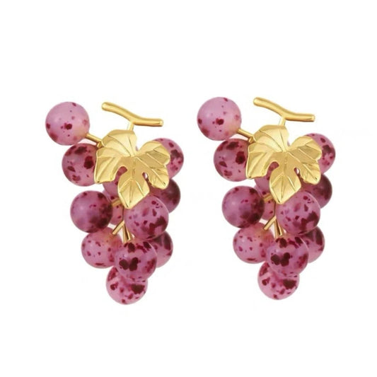 Earrings Fruits Shaped Dangling Ear Rings Accessory