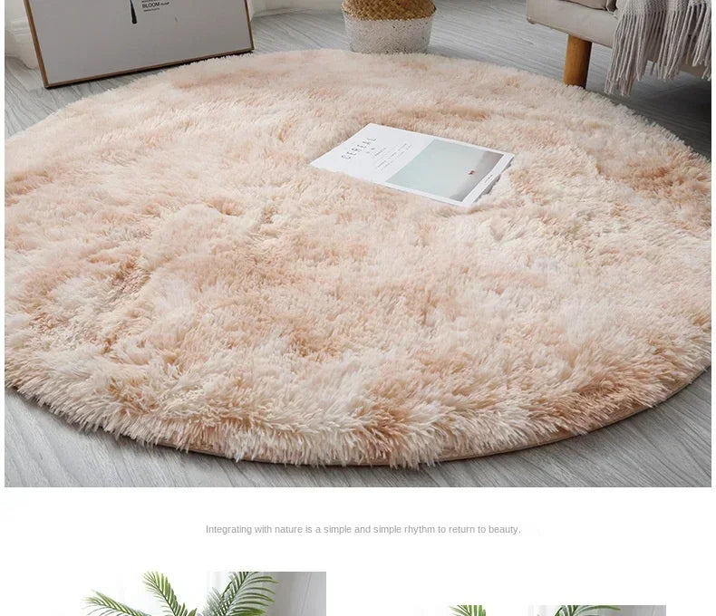 Fluffy White Carpets For Living Room Home Decor Bedroom Kid Room Decoration