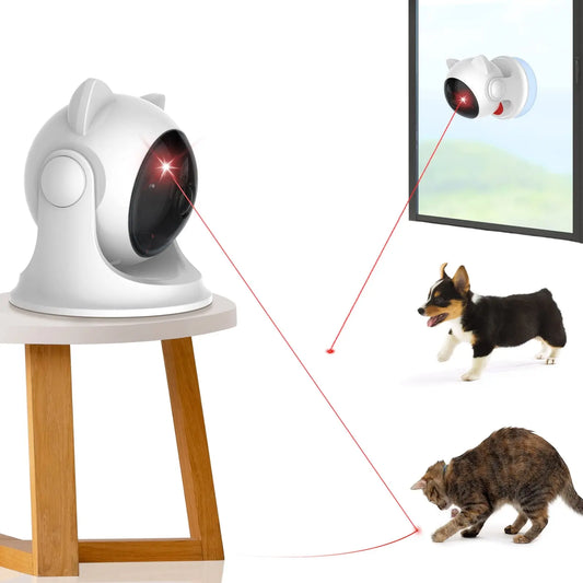 Automatic Laser Cat Toys Interactive Smart Robot Puppy Dog Kitten