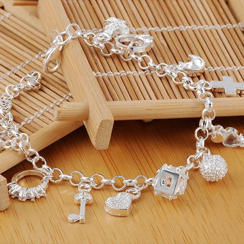 Fashion Pendant Chain Charm Bracelet for Women