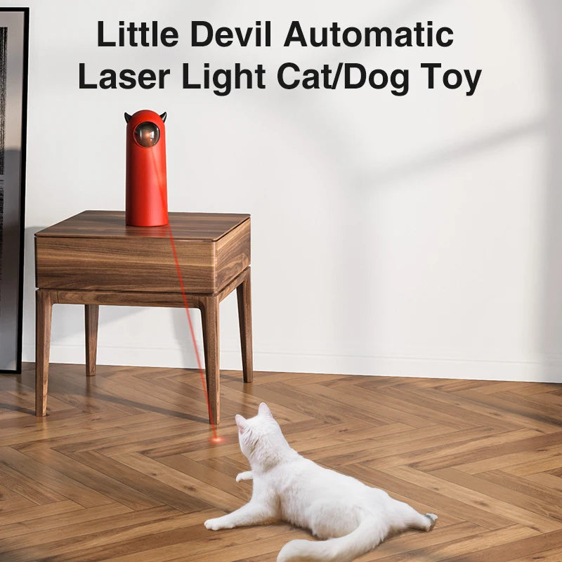 Automatic Cat Toys LED Laser Interactive Smart Teasing Pet