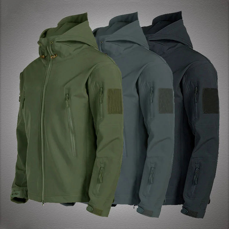 Military Jackets Men Tactical Windproof Waterproof Hooded bomber Coats