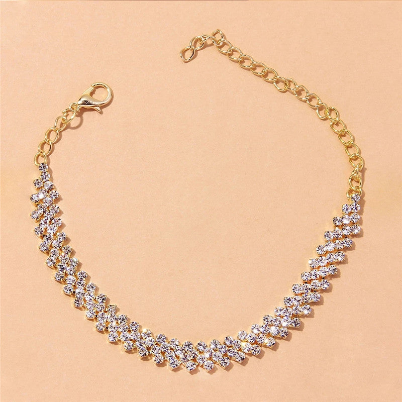 Shining Chain Anklet for Women