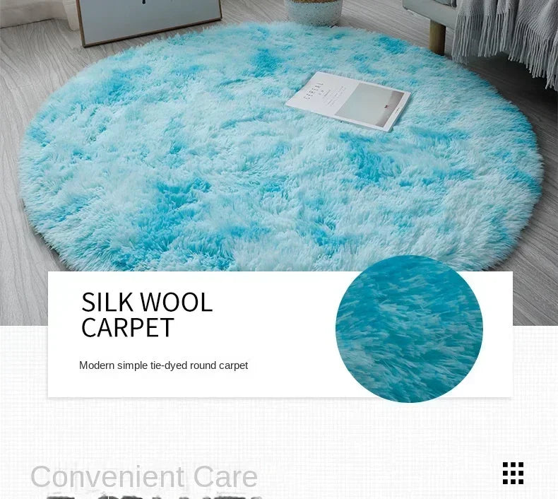 Fluffy White Carpets For Living Room Home Decor Bedroom Kid Room Decoration