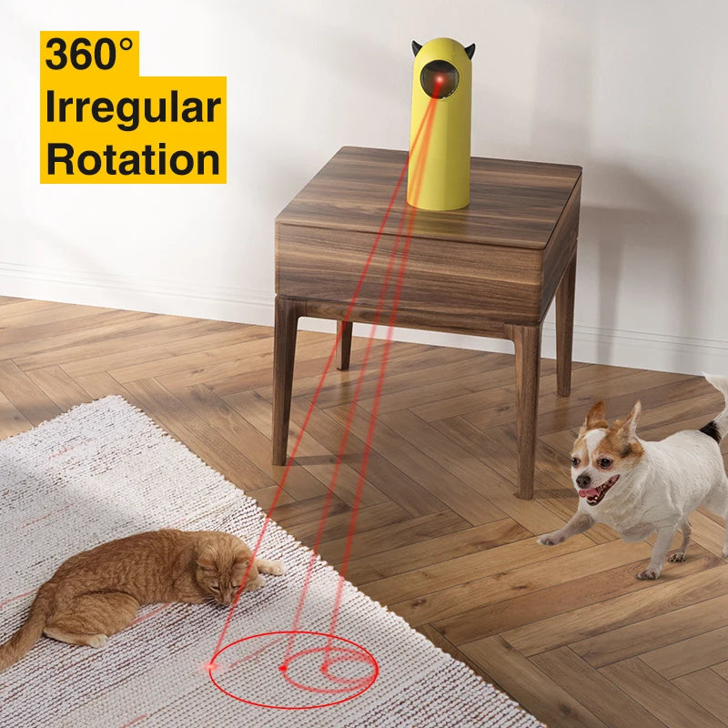 Automatic Cat Toys LED Laser Interactive Smart Teasing Pet