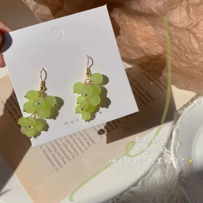 Fashion Grape Earrings For Women