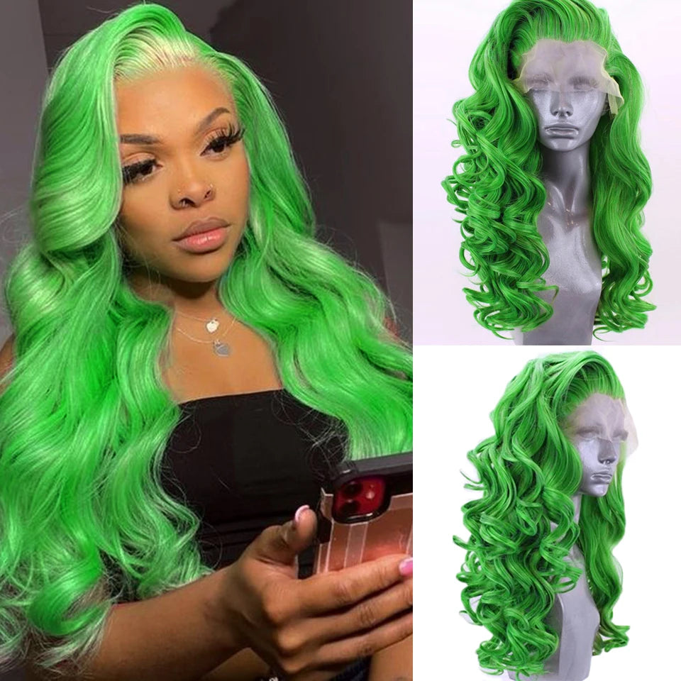 Charisma Long Deep Wave Hair Synthetic Lace Front Wig For Women