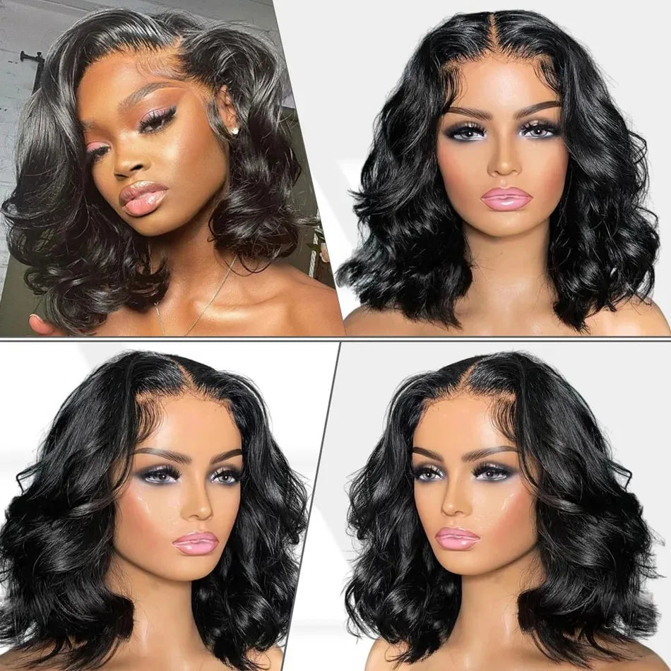 Transparent Body Wave Lace Frontal Human Hair Wig