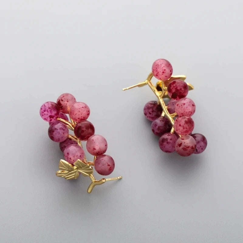 Earrings Fruits Shaped Dangling Ear Rings Accessory