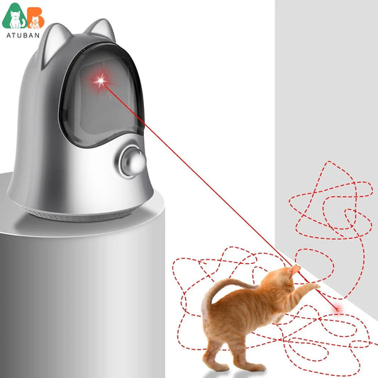 Cat Laser Toy Automatic for Bored Indoor Adult Cats/Kittens/Dogs