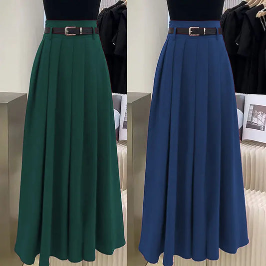 Skirt Solid Color High