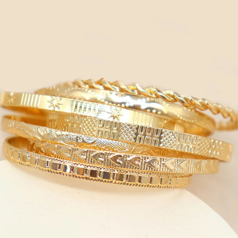 7 Pcs/Set Bracelets for Women Fashion Jewelry Gifts