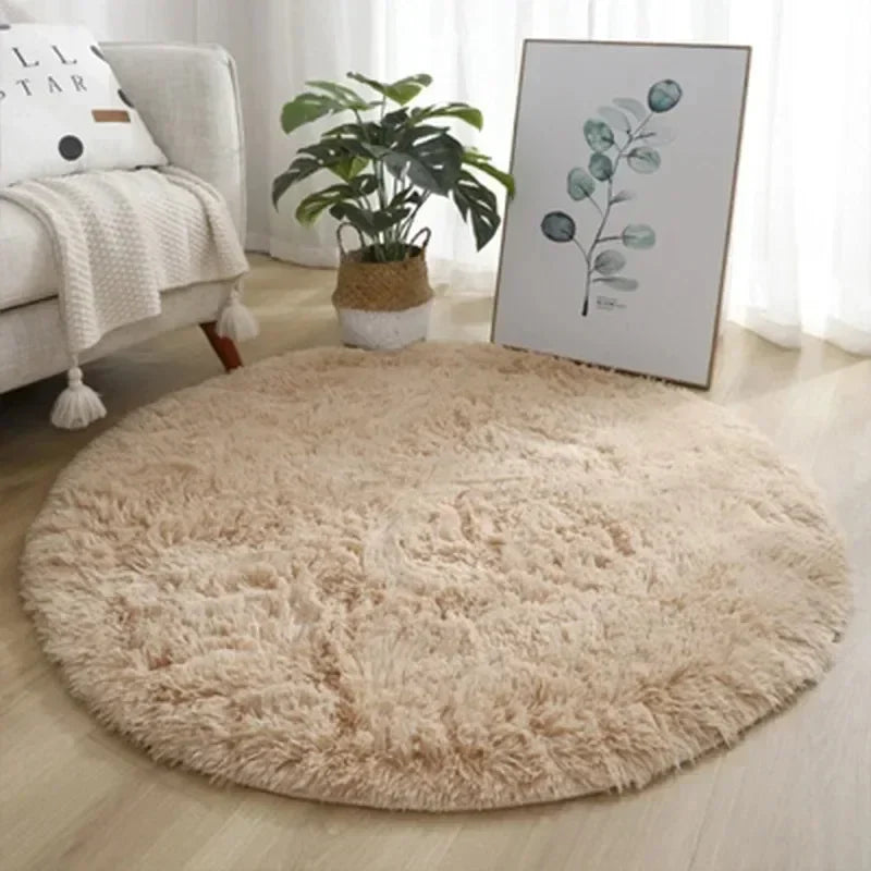 Fluffy White Carpets For Living Room Home Decor Bedroom Kid Room Decoration