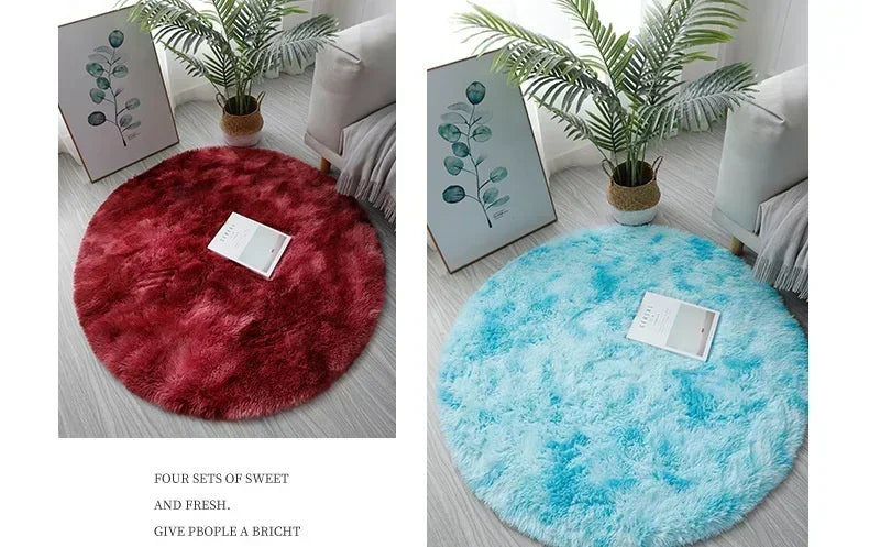 Fluffy White Carpets For Living Room Home Decor Bedroom Kid Room Decoration